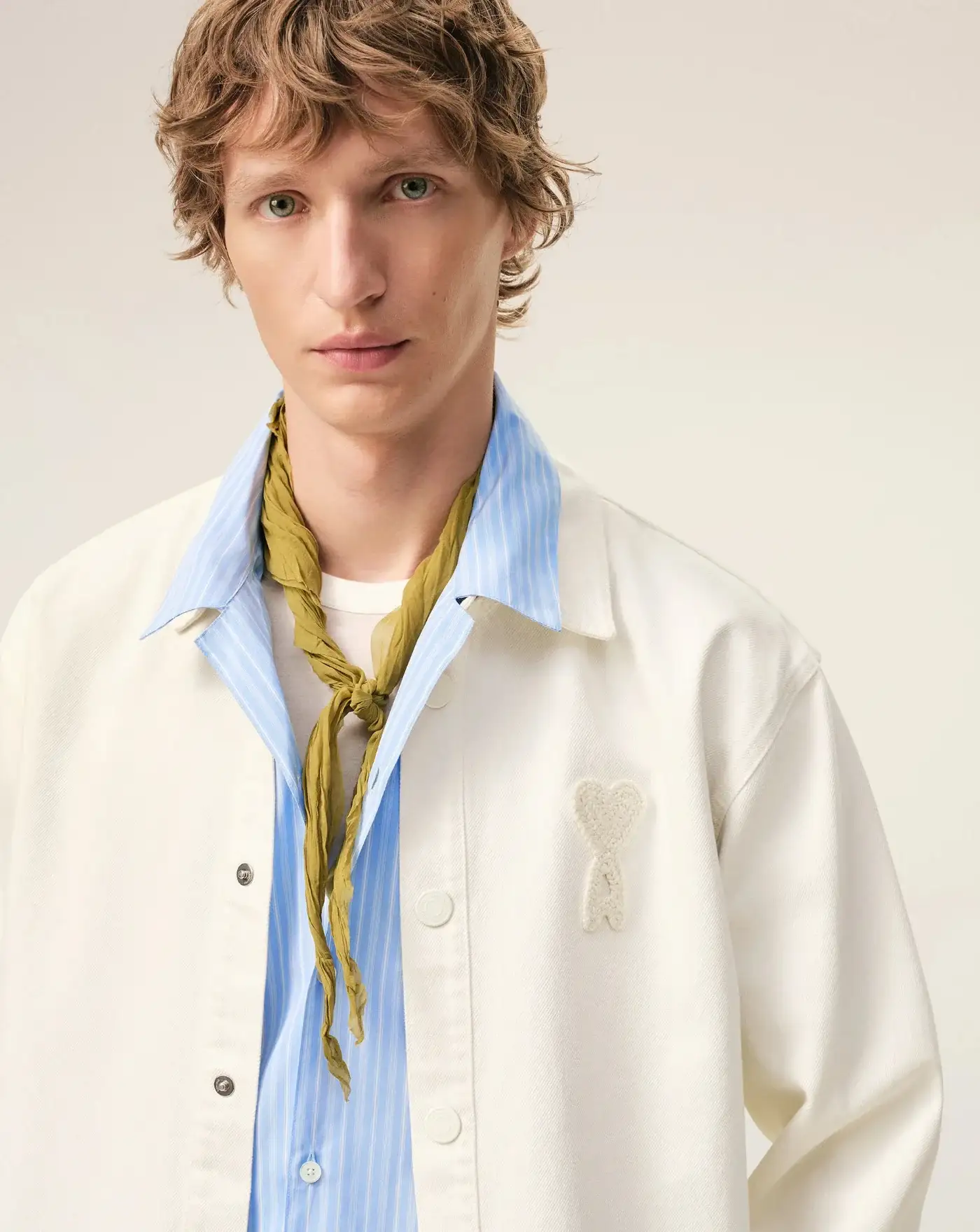 Sobrecamisa Ami Paris Overshirt Ami de Coeur - Image 3
