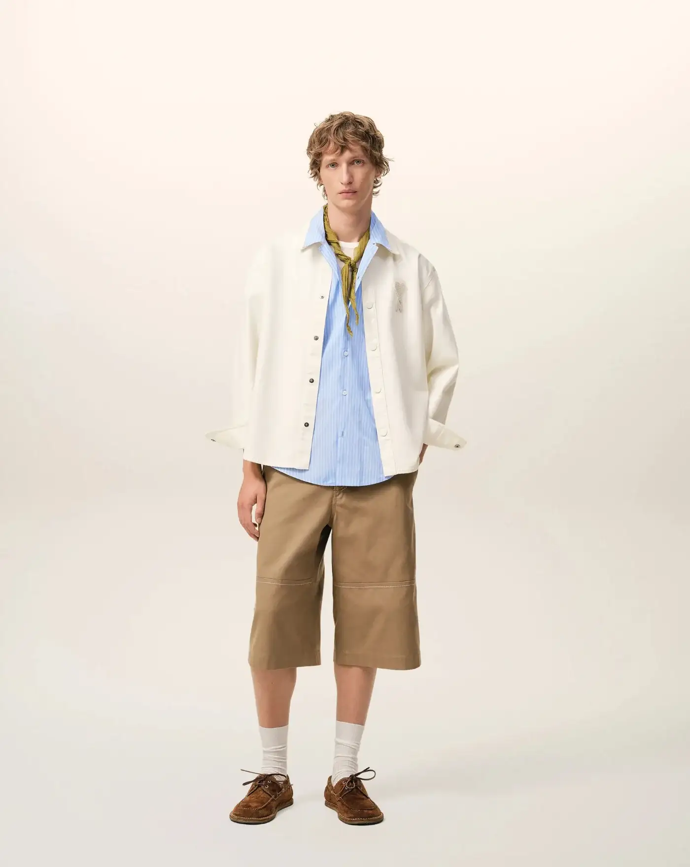 Sobrecamisa Ami Paris Overshirt Ami de Coeur - Image 4