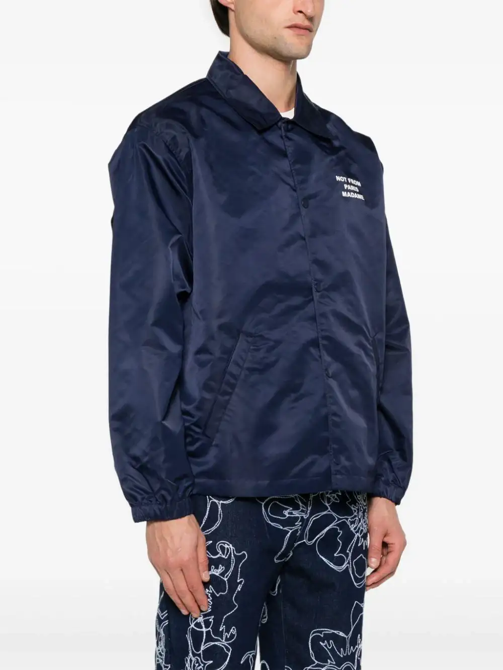 Sobrecamisa Drole de Monsieur La Veste Slogan - Image 4
