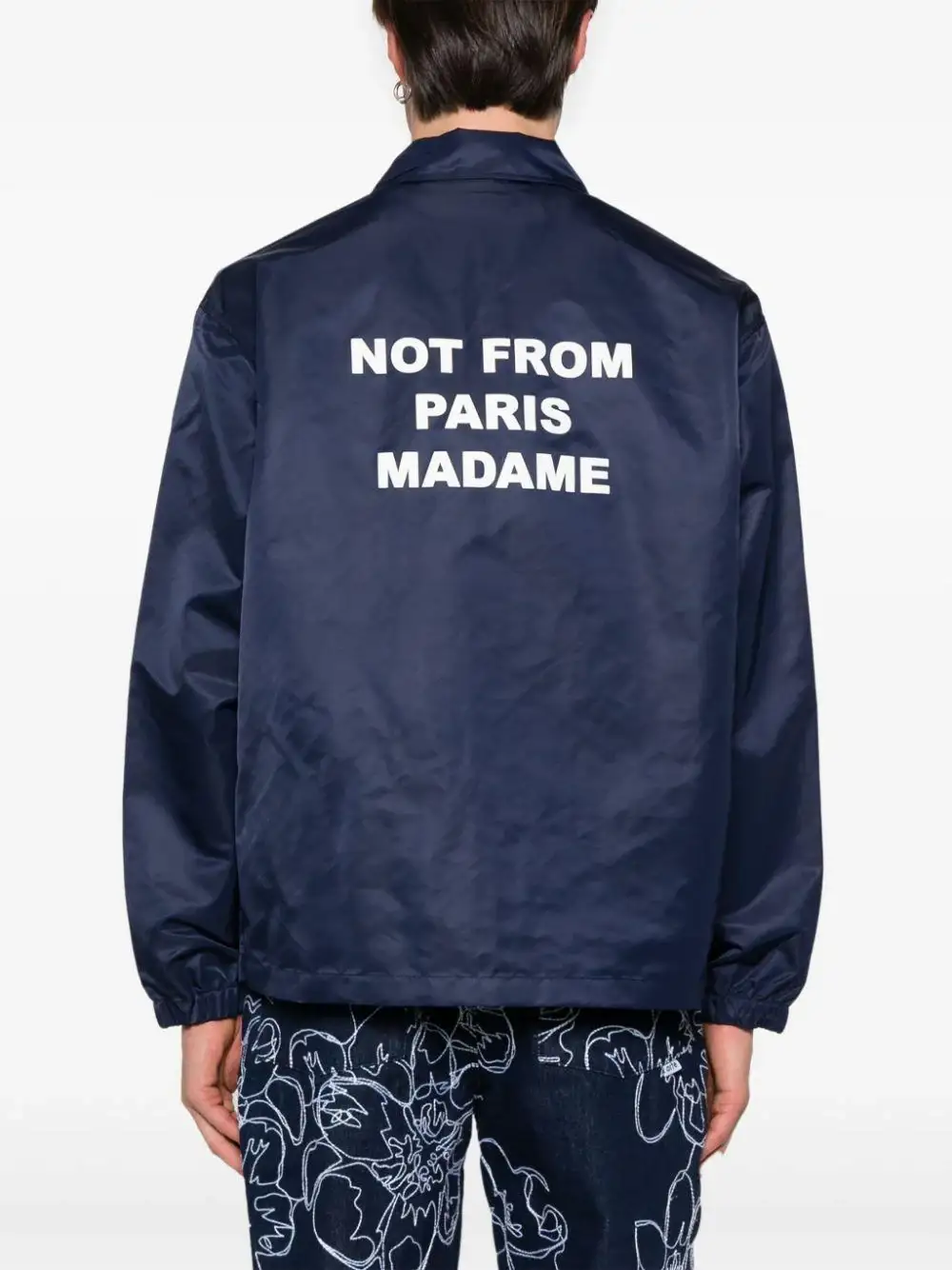 Sobrecamisa Drole de Monsieur La Veste Slogan - Image 5