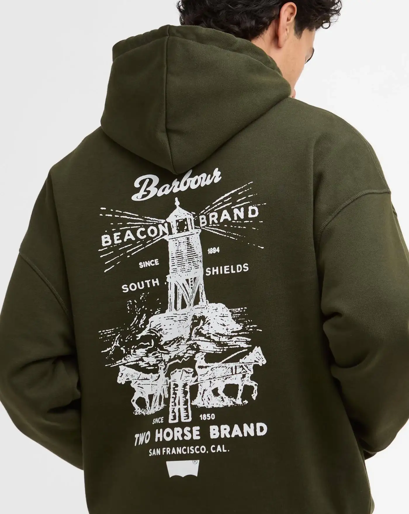 Sudadera Barbour x Levi's Graphic Hoodie - Image 6