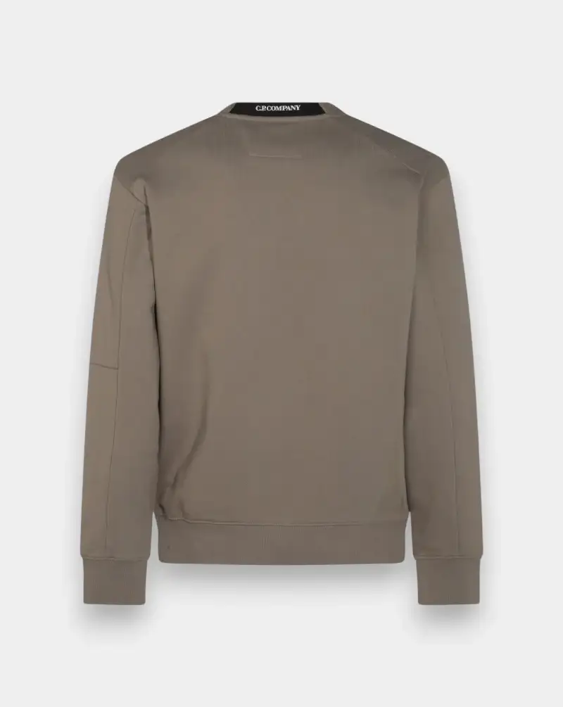 Sudadera C.P. Company Crewneck in Diagonal Raised Fleece - Image 2