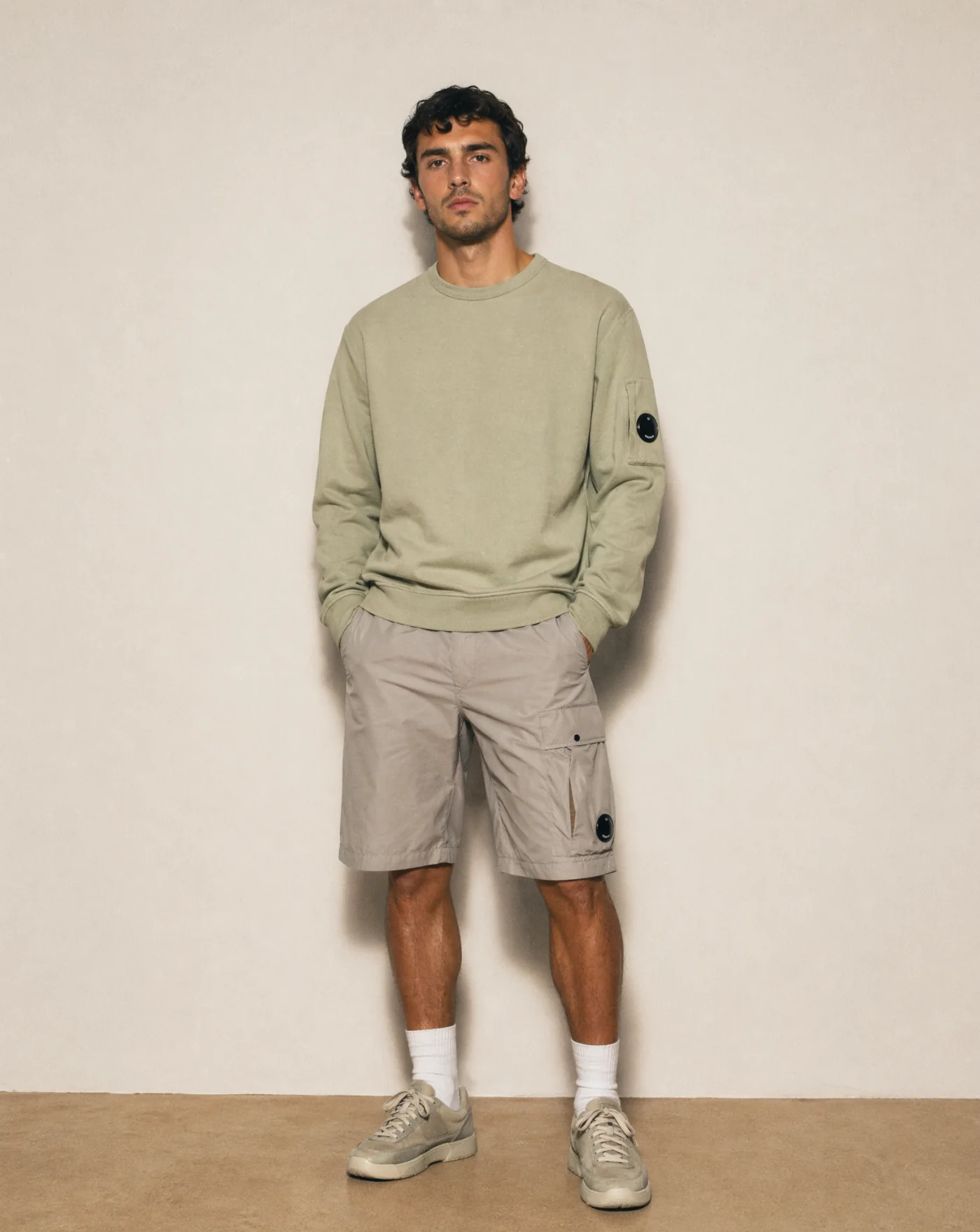 Sudadera C.P. Company Light Fleece Crewneck Sweatshirt - Image 3