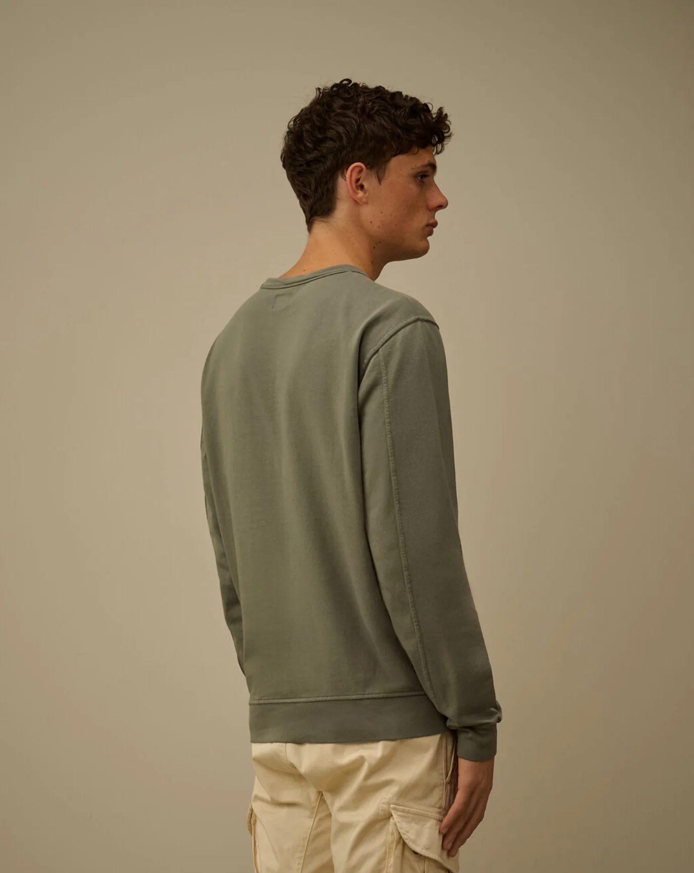 Sudadera C.P. Company Light Fleece Crewneck Sweatshirt - Image 3