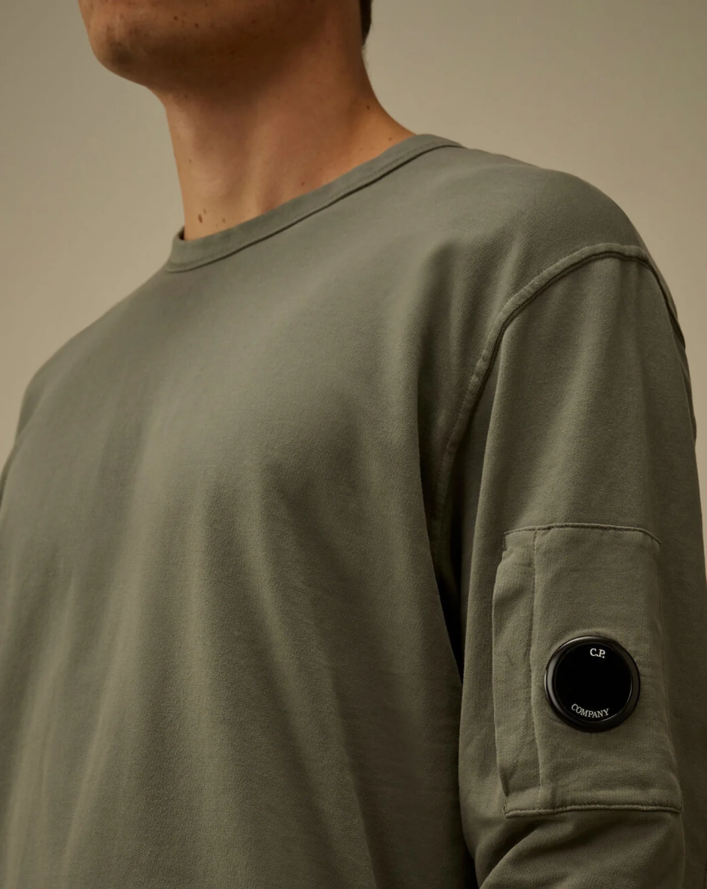 Sudadera C.P. Company Light Fleece Crewneck Sweatshirt - Image 4