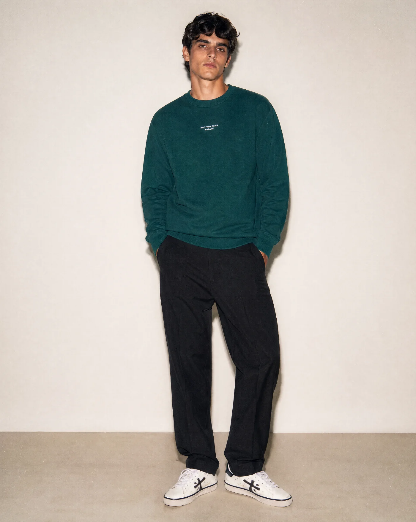Sudadera Drole de Monsieur Le Sweatshirt Slogan Classique - Image 3