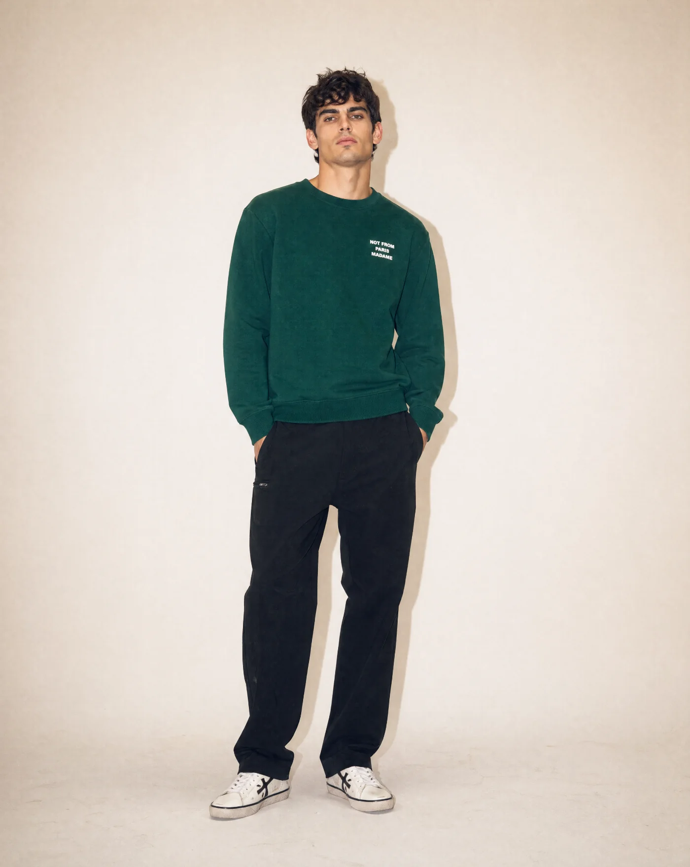 Sudadera Drole de Monsieur Le Swetshirt Slogan - Image 3