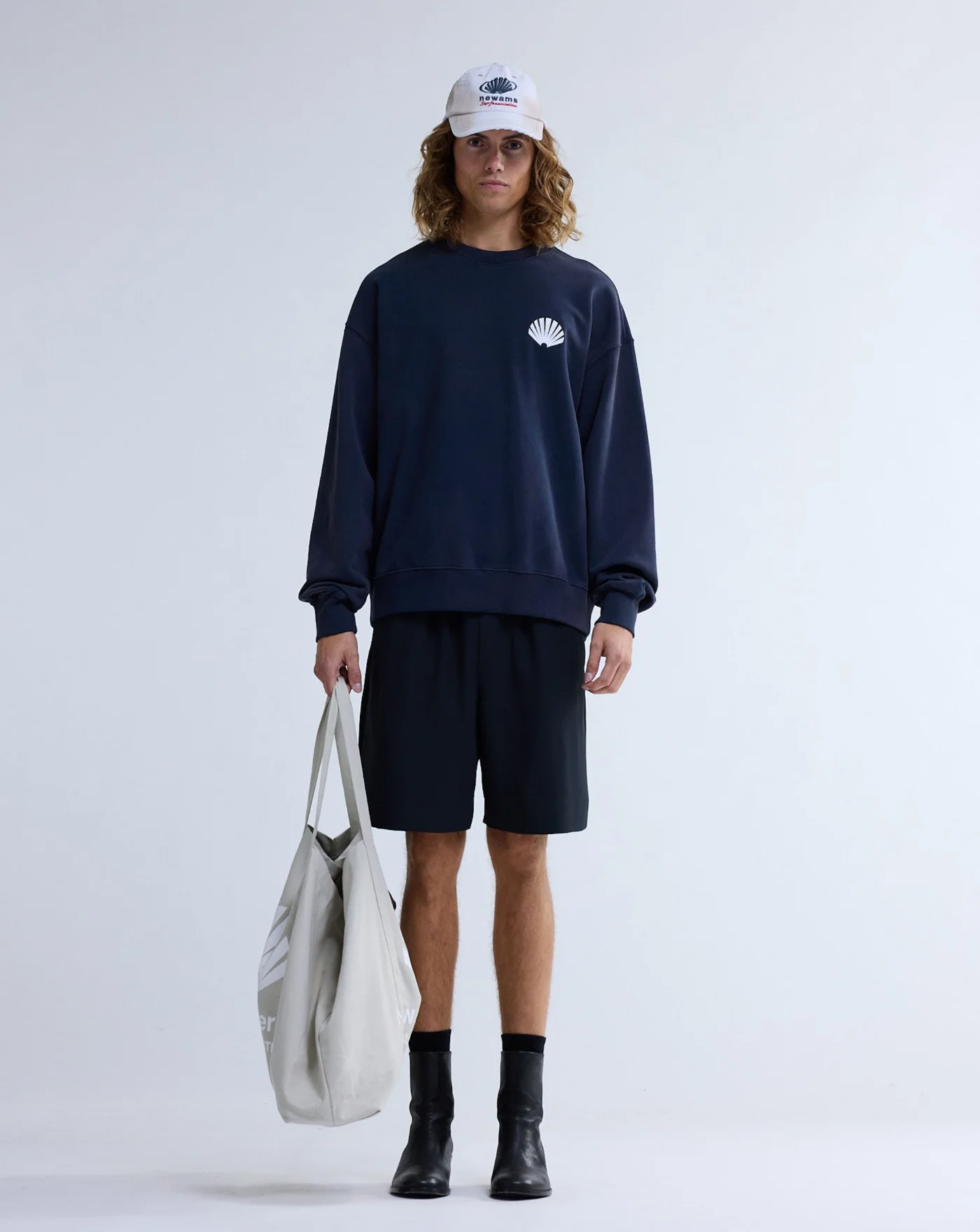 Sudadera New Amsterdam Logo Crew ecj - Image 3