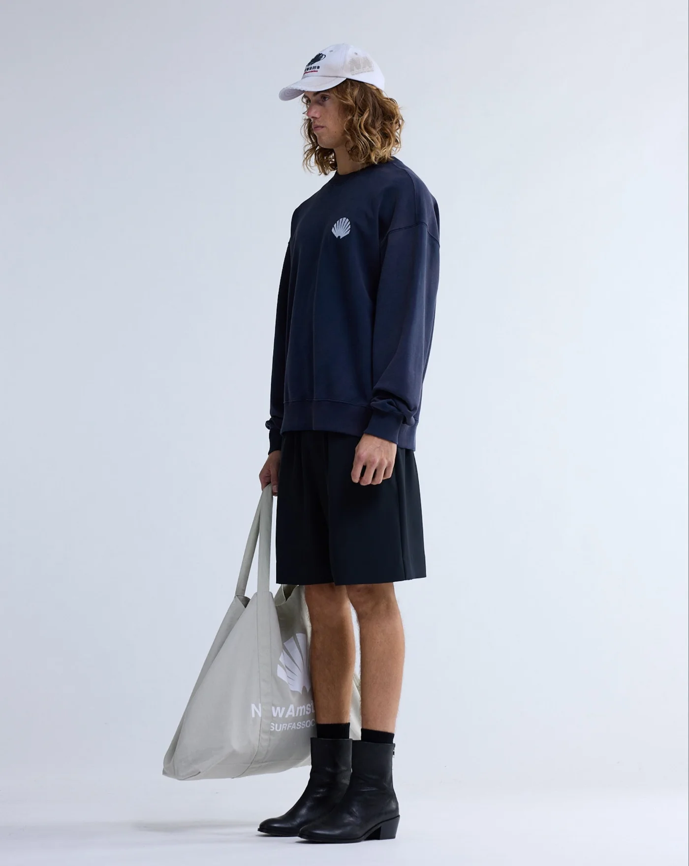 Sudadera New Amsterdam Logo Crew ecj - Image 5