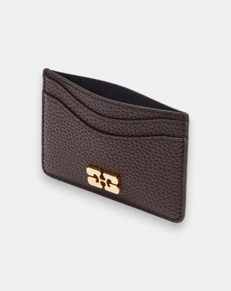Tarjetero Ganni Card Holder Grained - Image 3