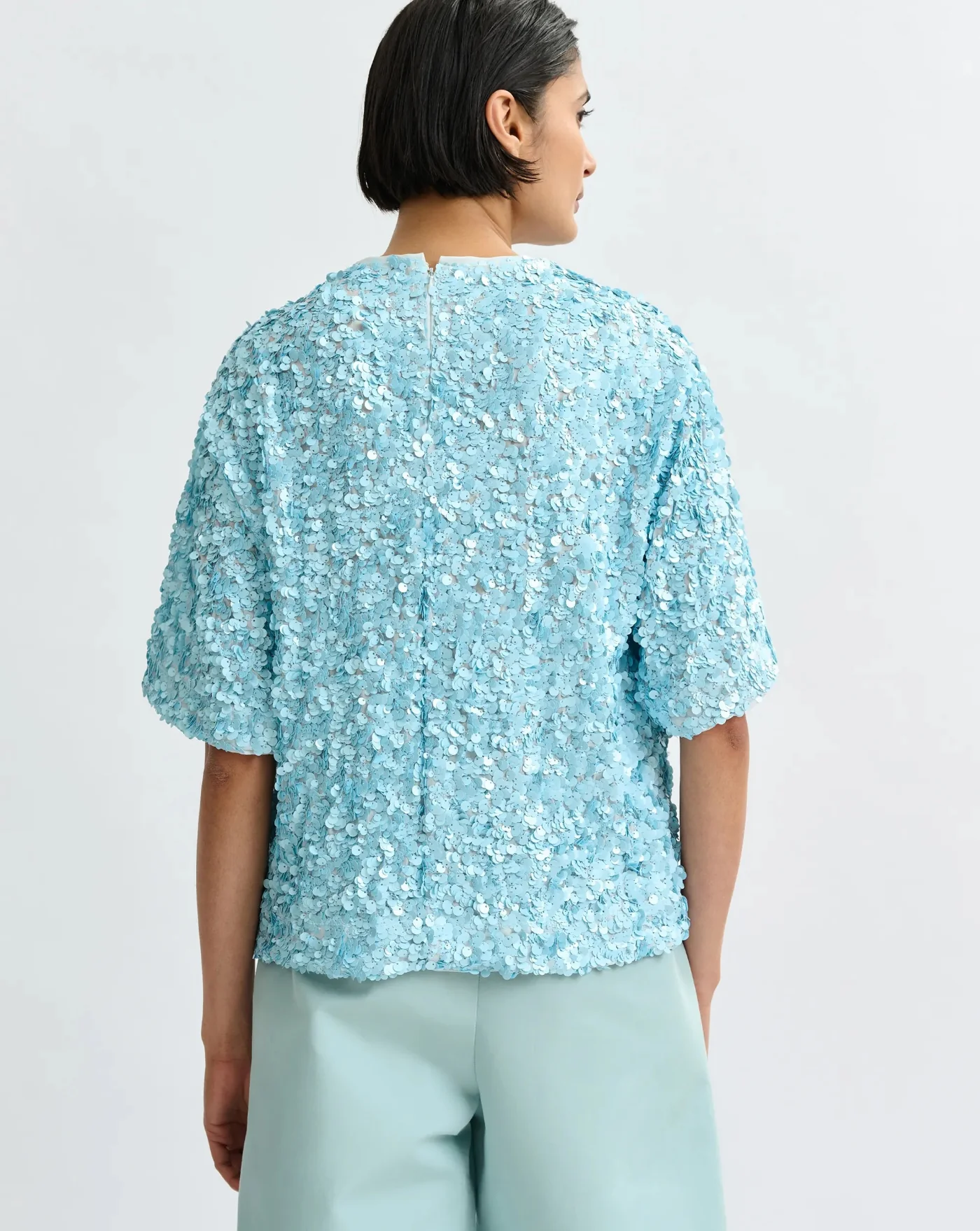 Top Essentiel Antwerp Juli Sequin - Image 3