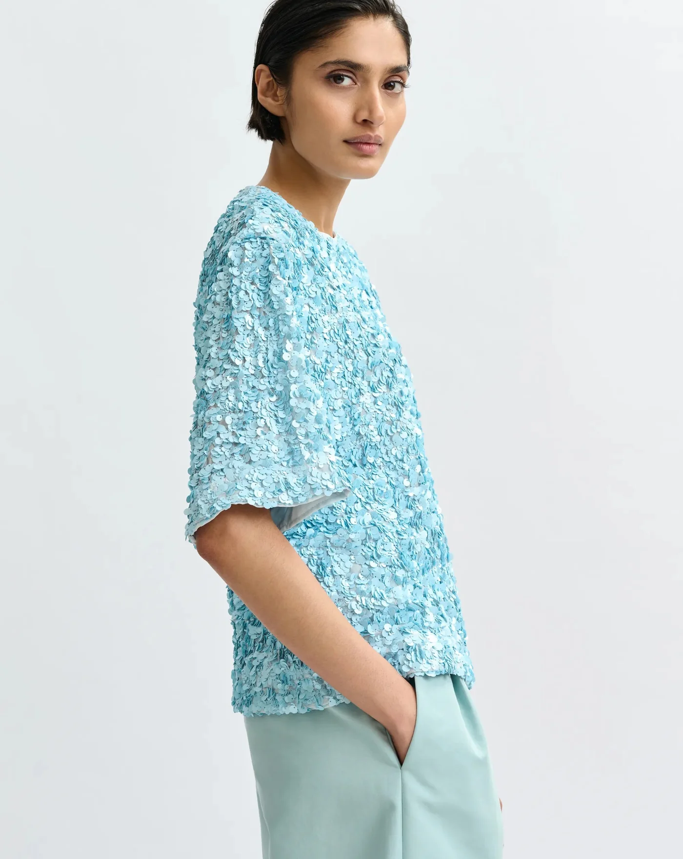 Top Essentiel Antwerp Juli Sequin - Image 5