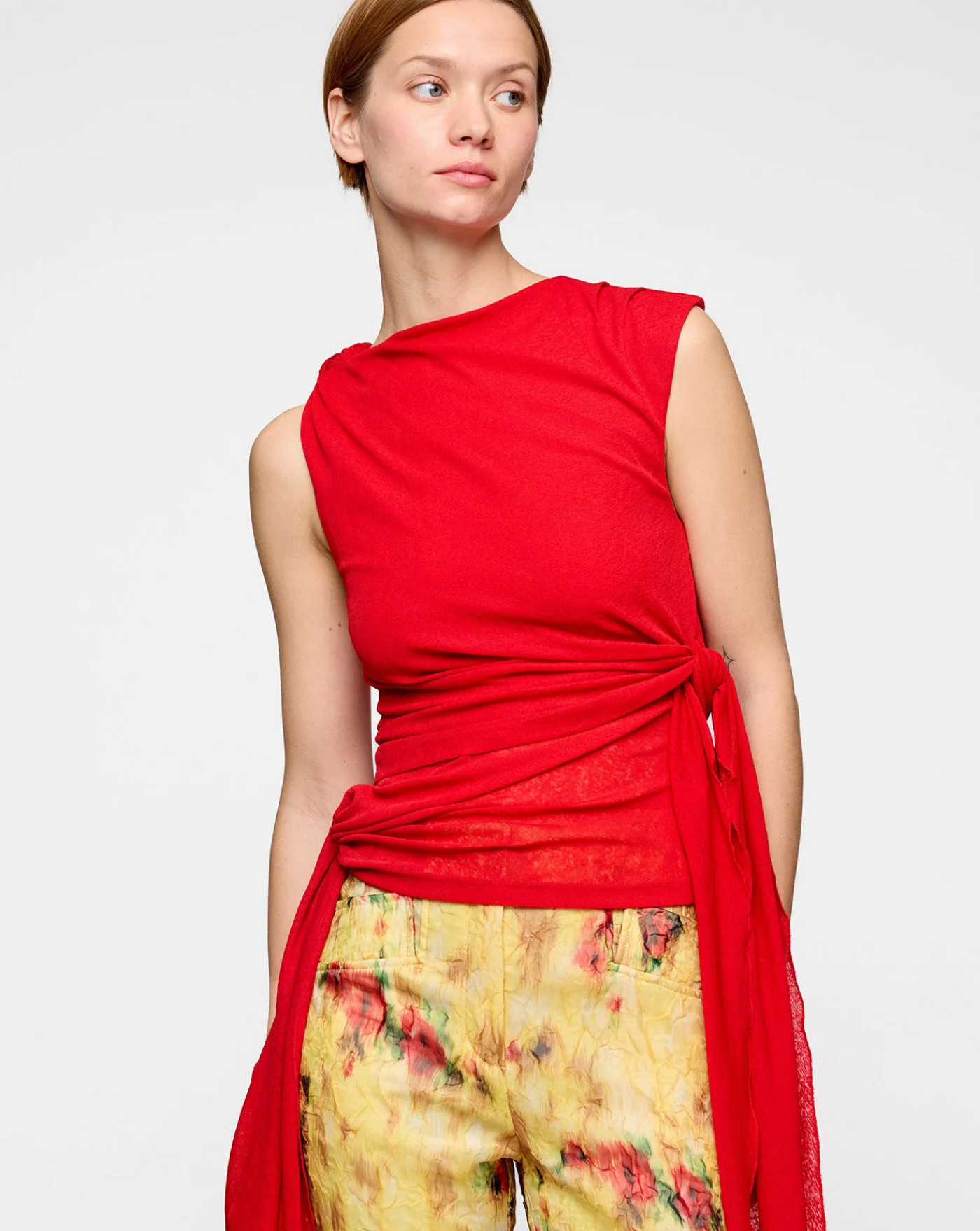 Top Ganni In Marl Mesh - Image 2