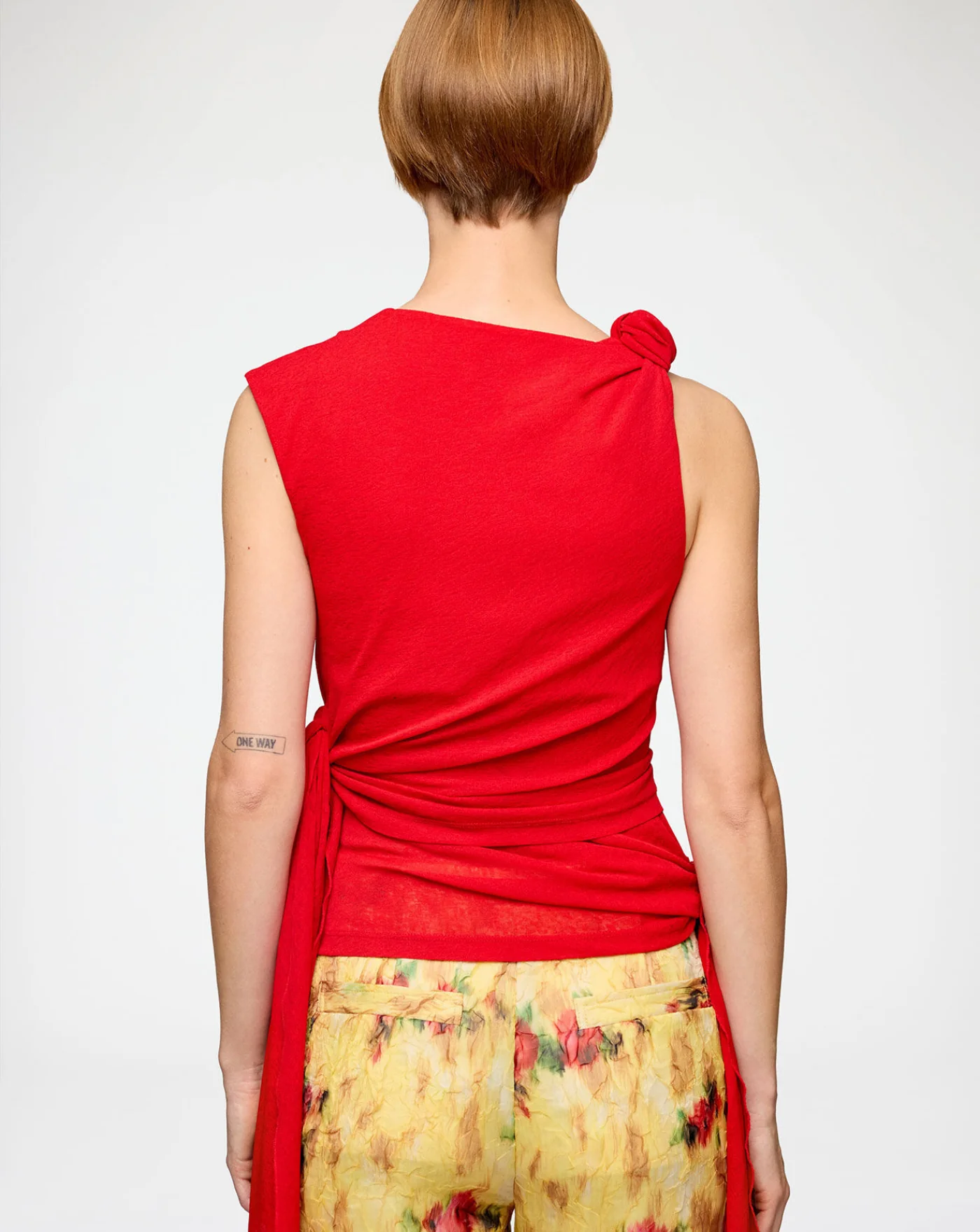 Top Ganni In Marl Mesh - Image 3