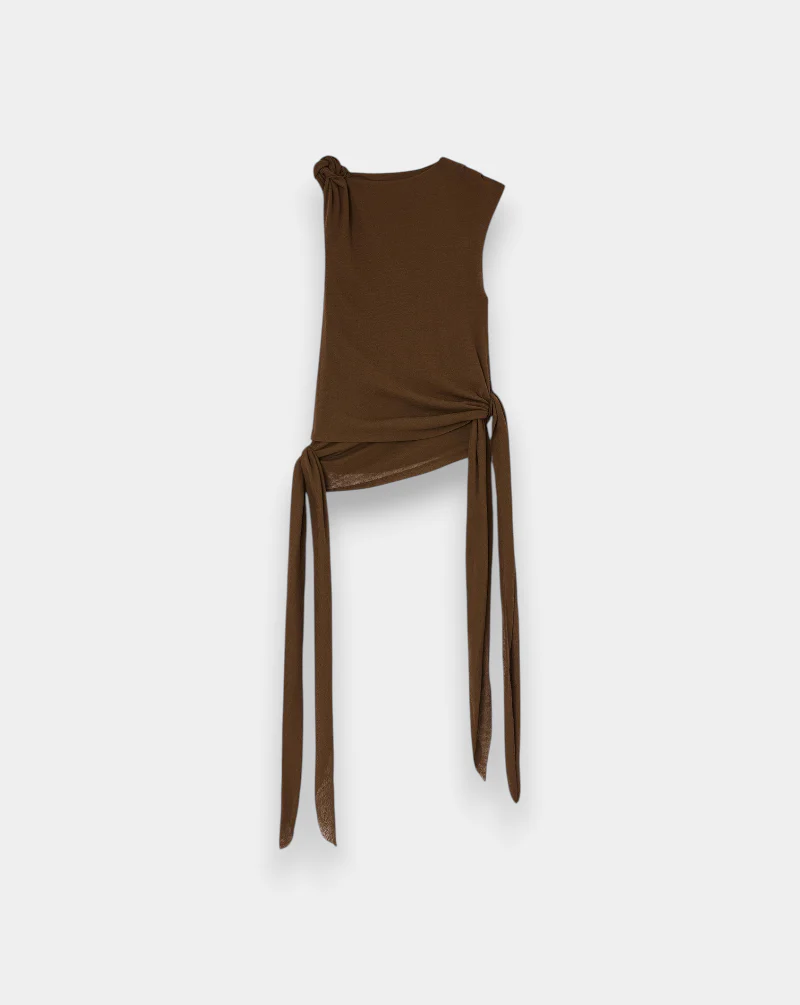 Top Ganni Marl Mesh