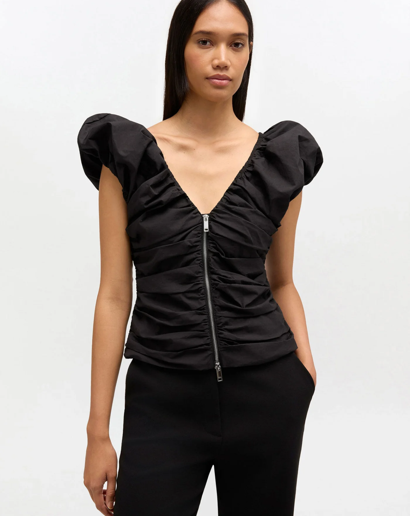 Top Ganni Ruched - Image 2