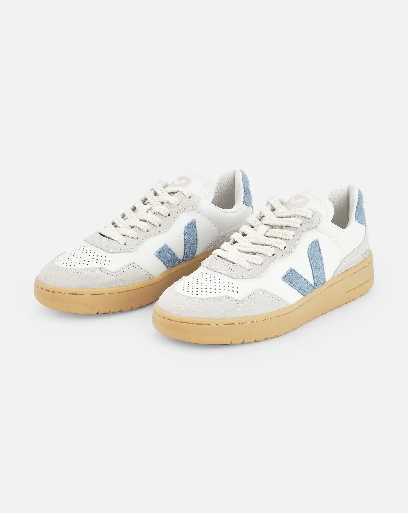 Zapatillas Veja V-90 Extra White Aqua - Image 3