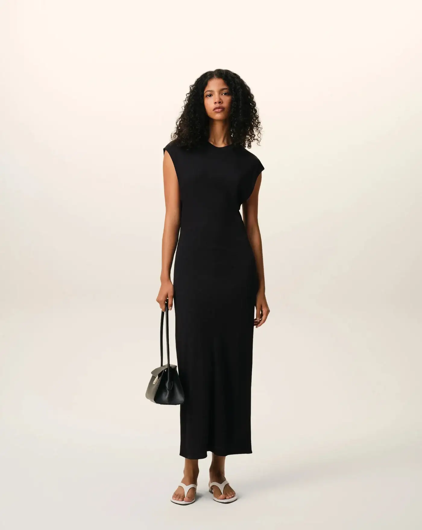 Vestido Ami Paris Sleevelees Fitted Long - Image 6
