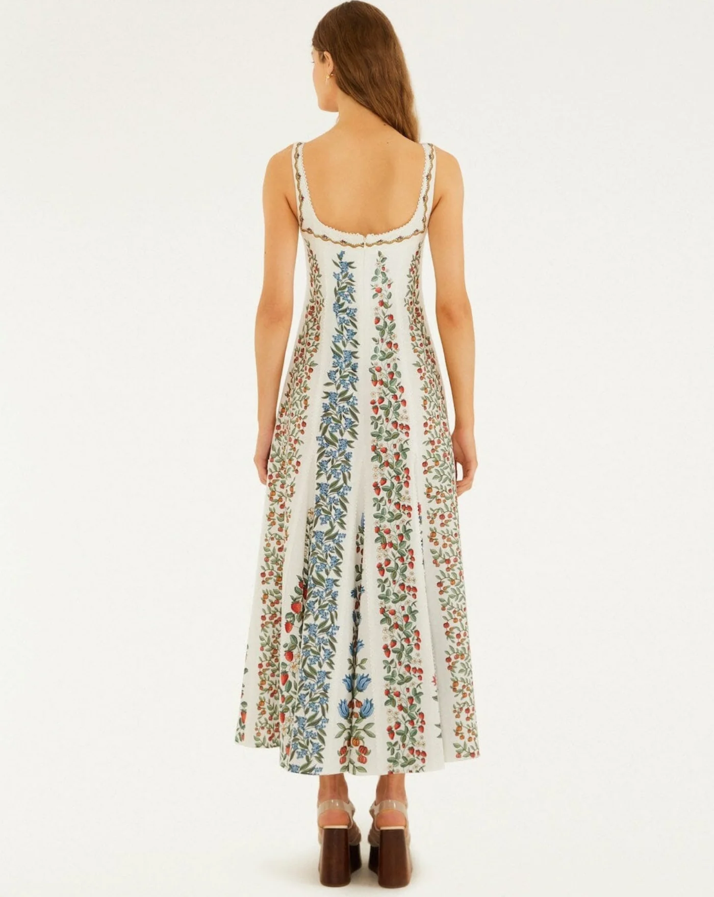 Vestido Farm Rio Fruit Beauty Off-White Maxi Dress - Image 3