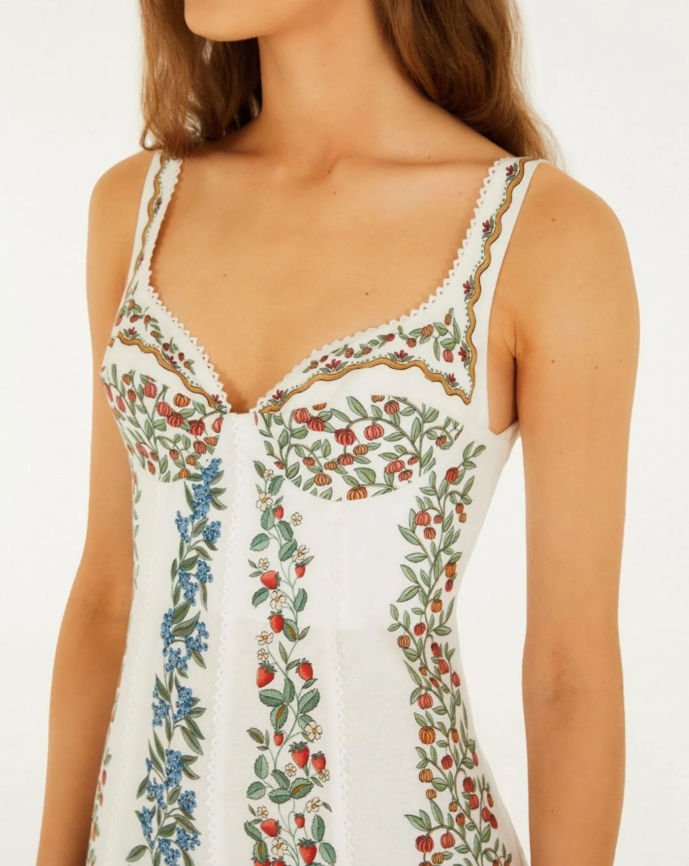 Vestido Farm Rio Fruit Beauty Off-White Maxi Dress - Image 5