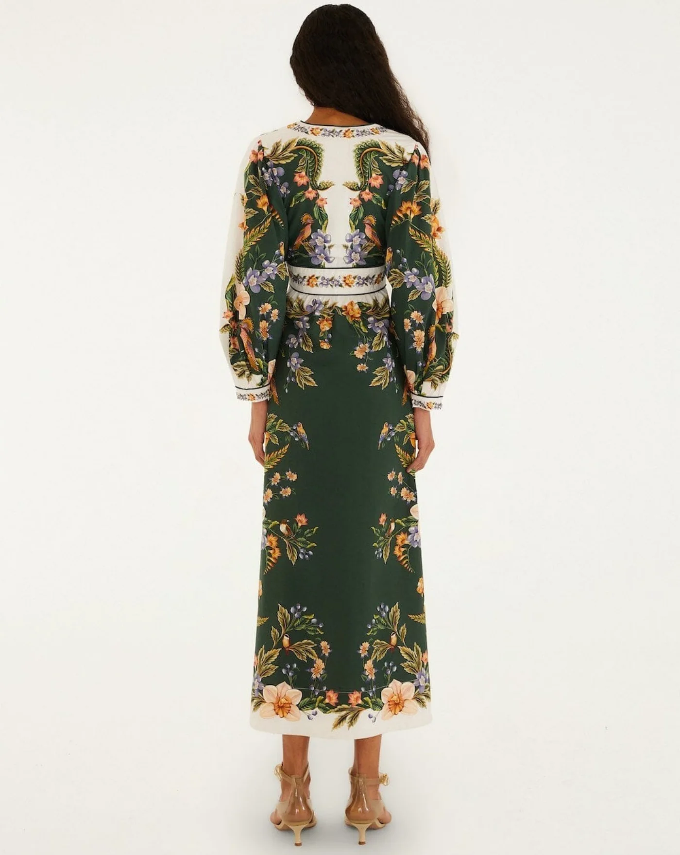 Vestido Farm Rio Nature Green Maxi Dress - Image 4