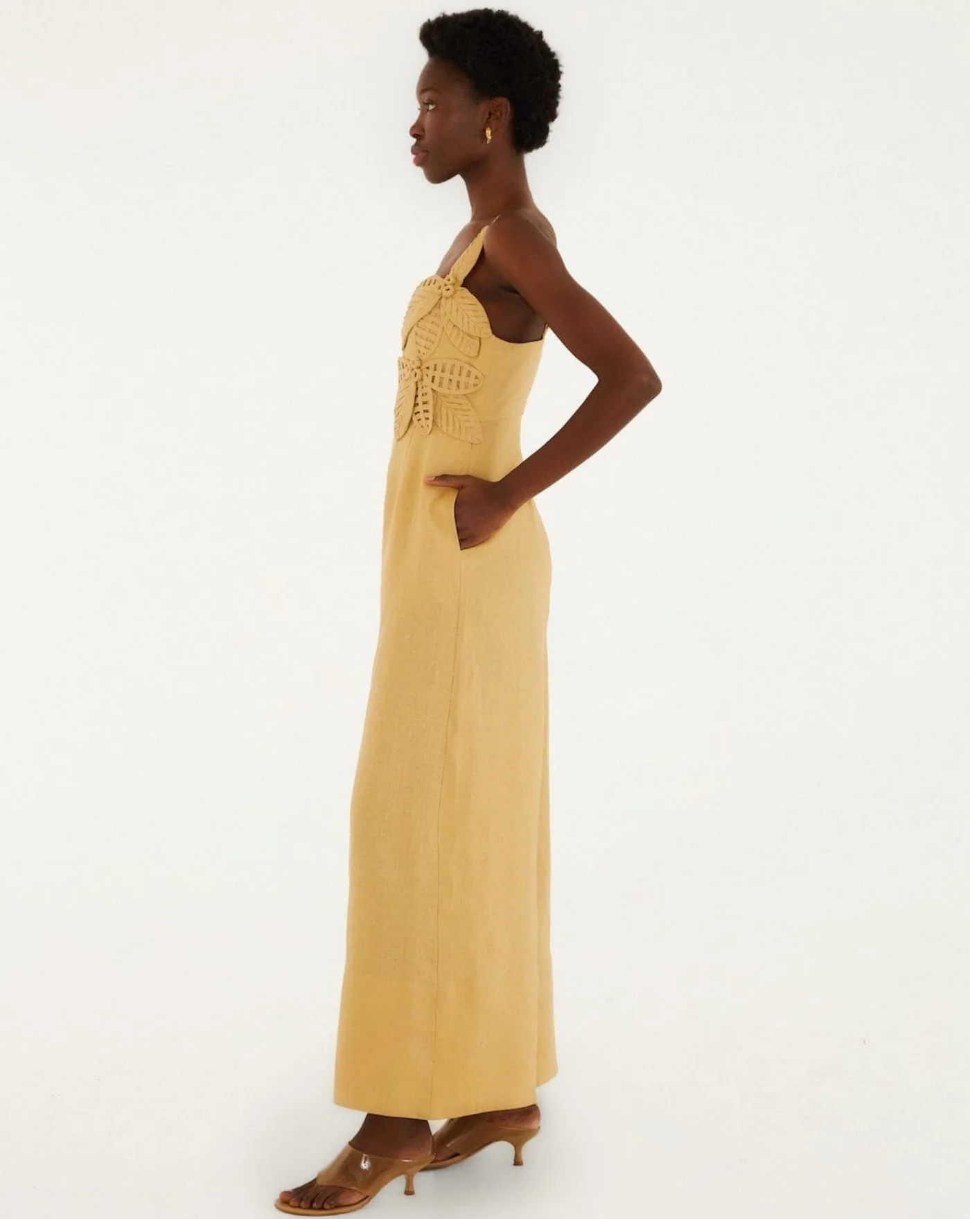 Vestido Farm Rio Sand Flowered Jumpsuit - Image 4