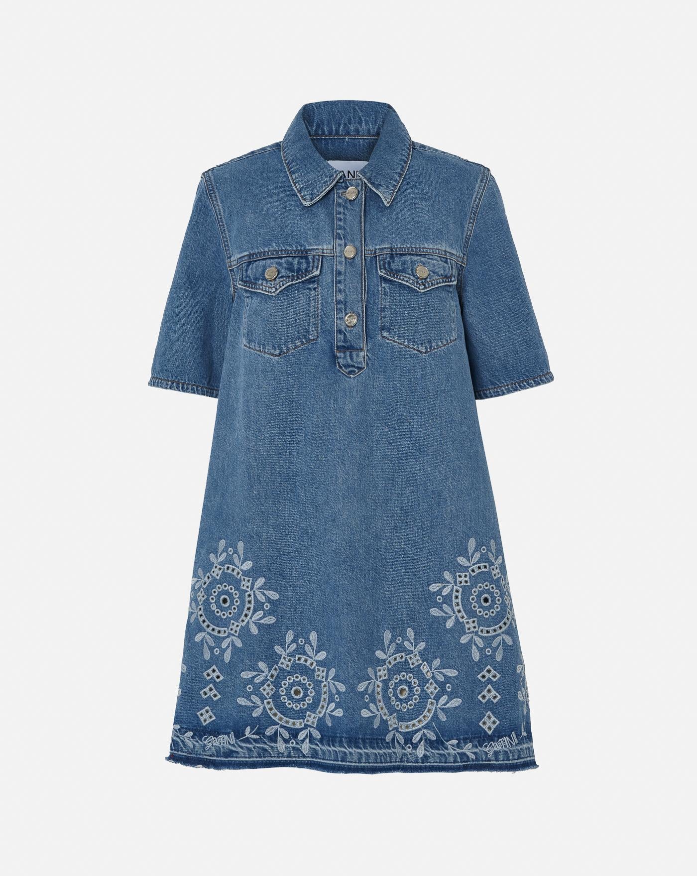 Vestido Ganni Denim