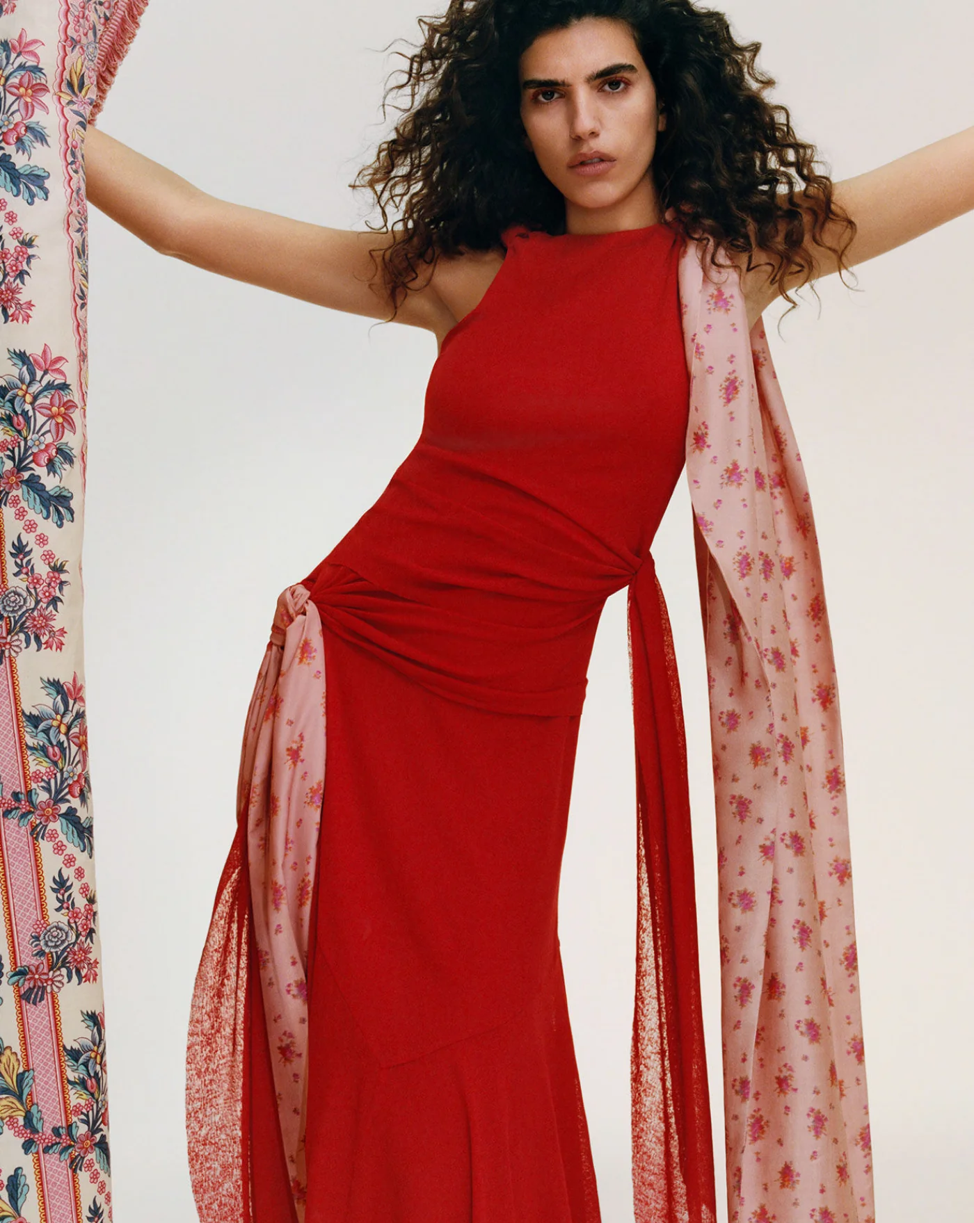Vestido Ganni Long Dress in Marl Mesh - Image 2