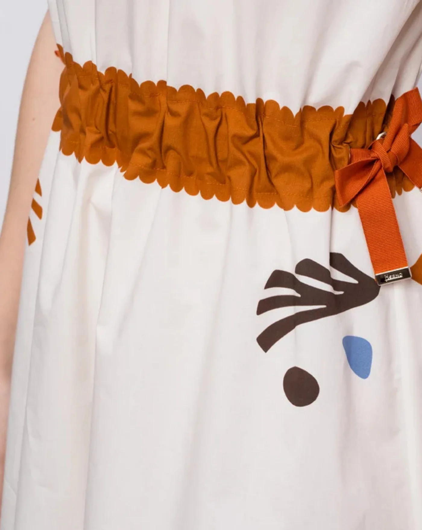 Vestido Herno Printed Belted Maxi Dress - Image 4