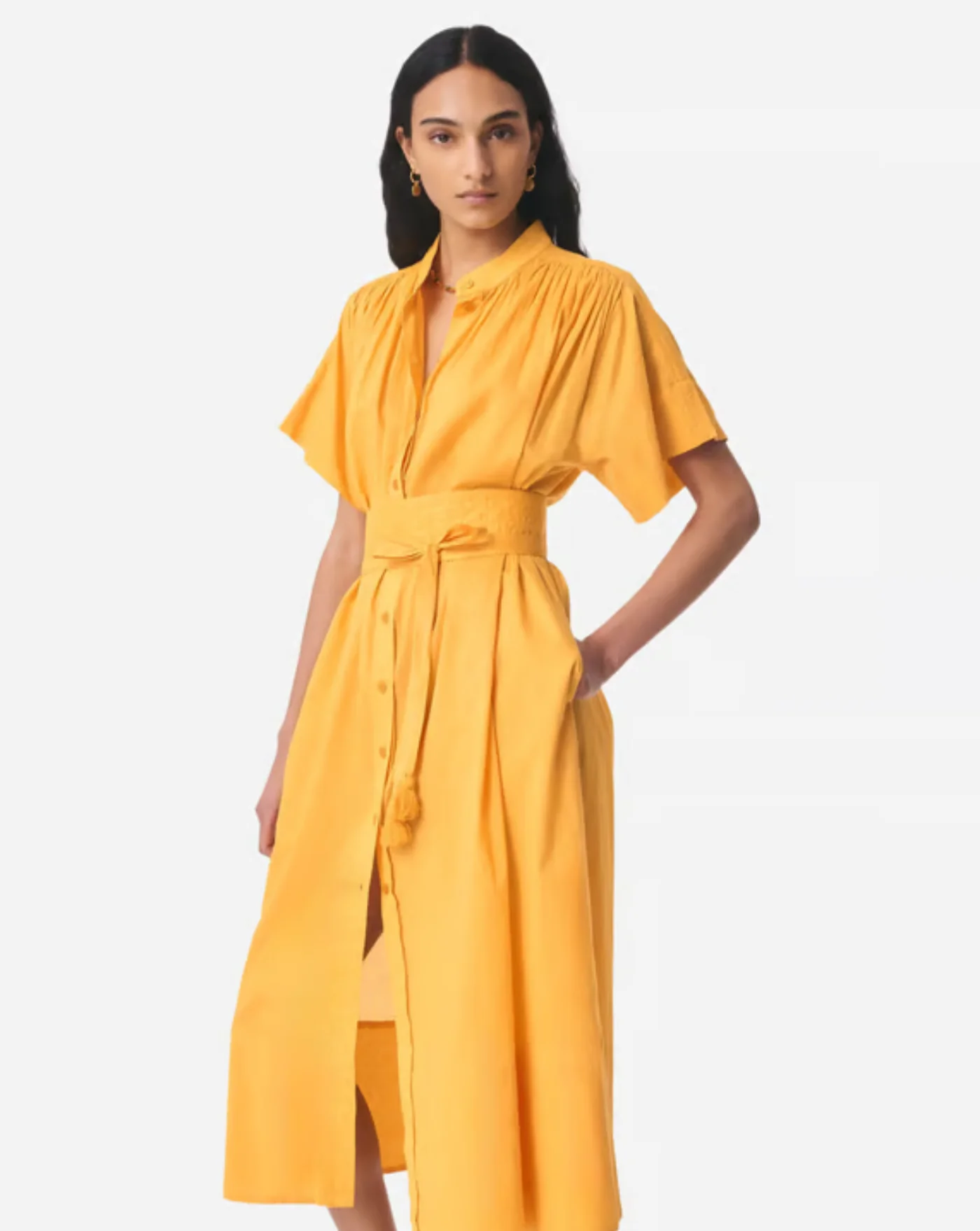 Vestido midi de algodón de Vanessa Bruno - Image 4