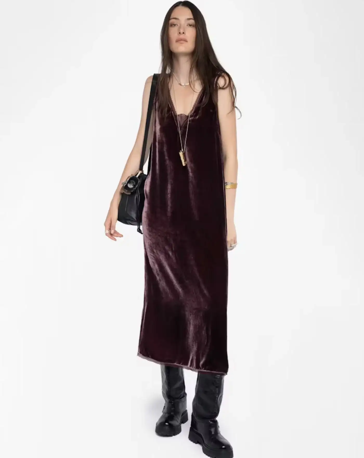 Vestido Zadig & Voltaire Renzo Velvet - Image 3
