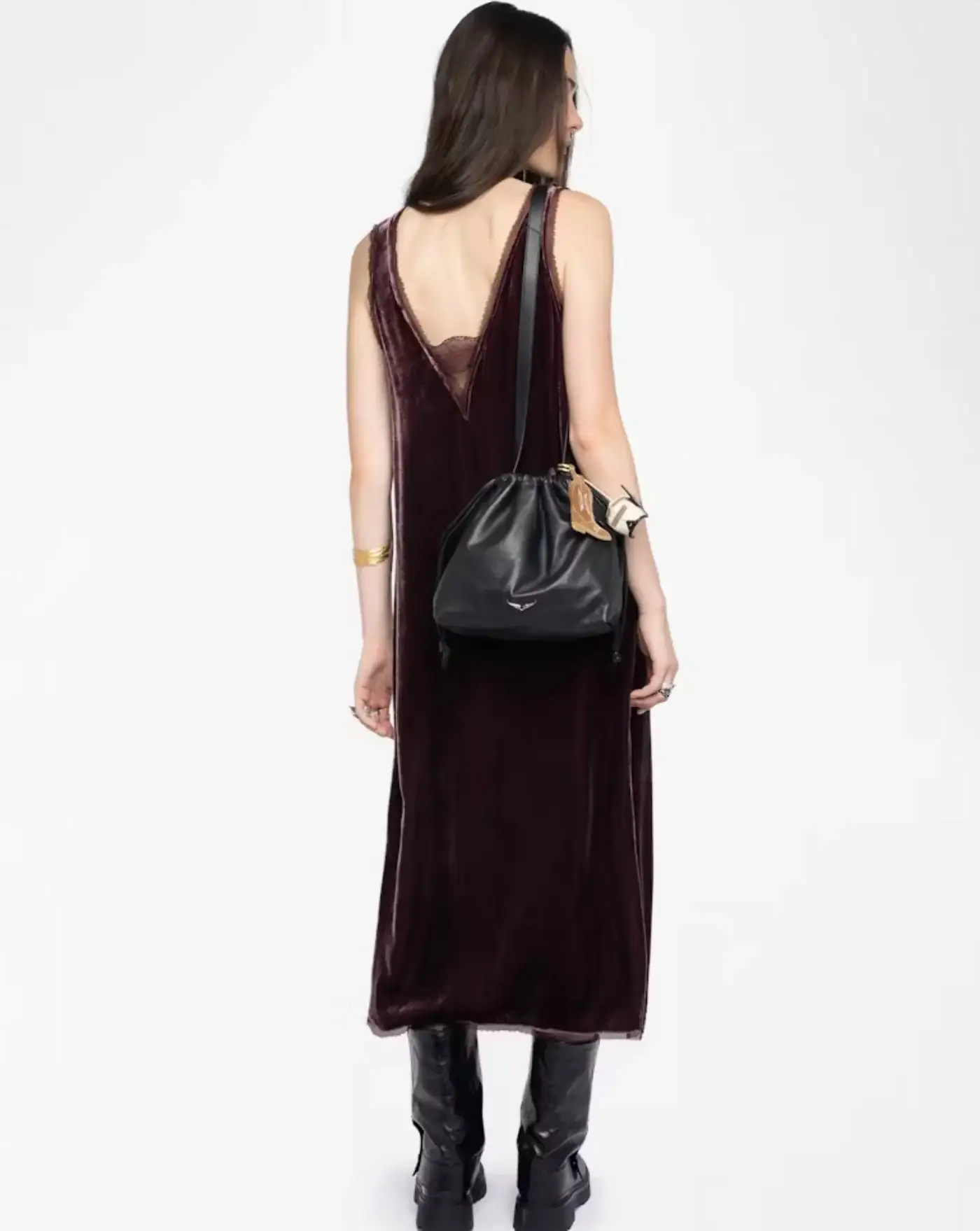 Vestido Zadig & Voltaire Renzo Velvet - Image 7