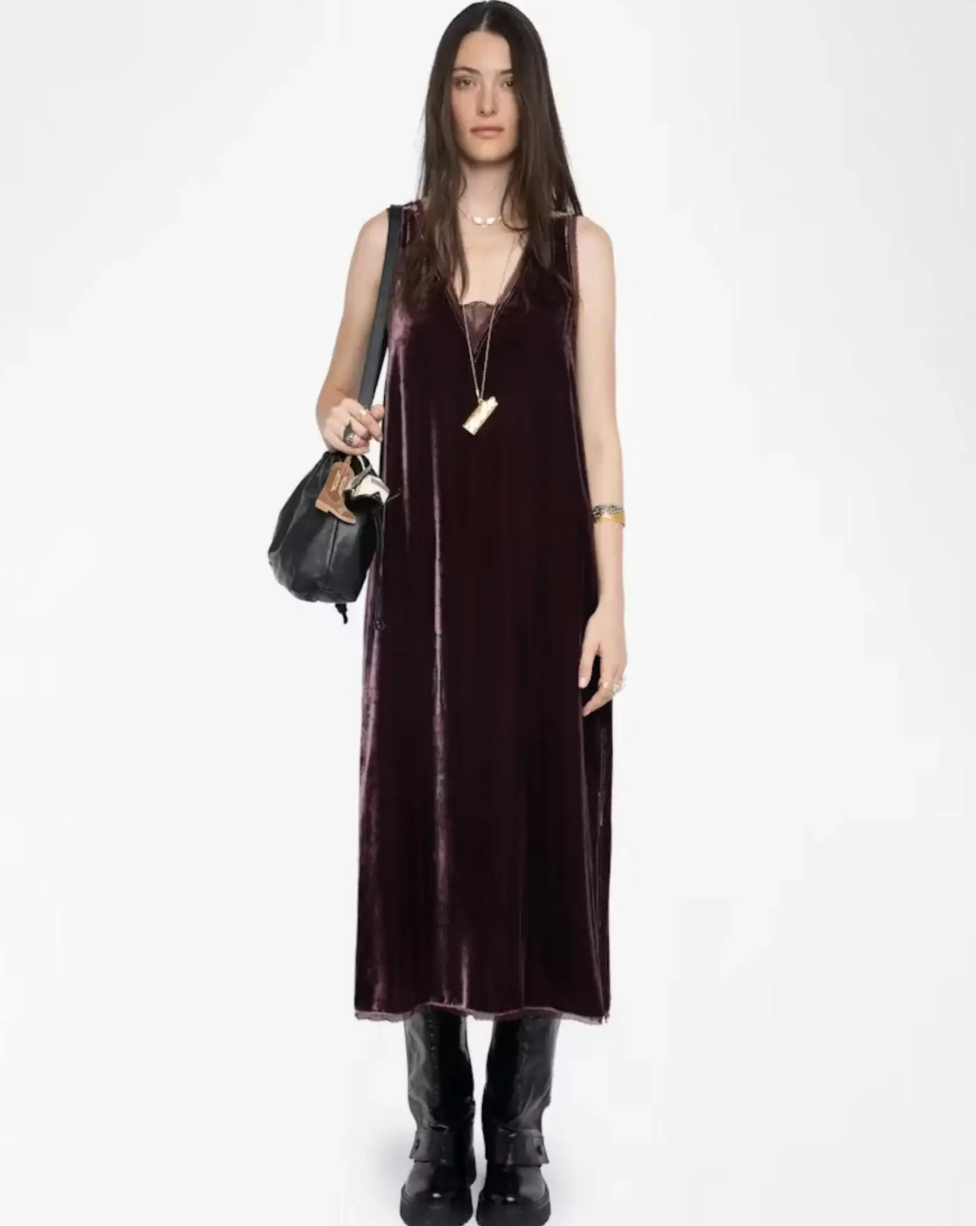 Vestido Zadig & Voltaire Renzo Velvet - Image 8