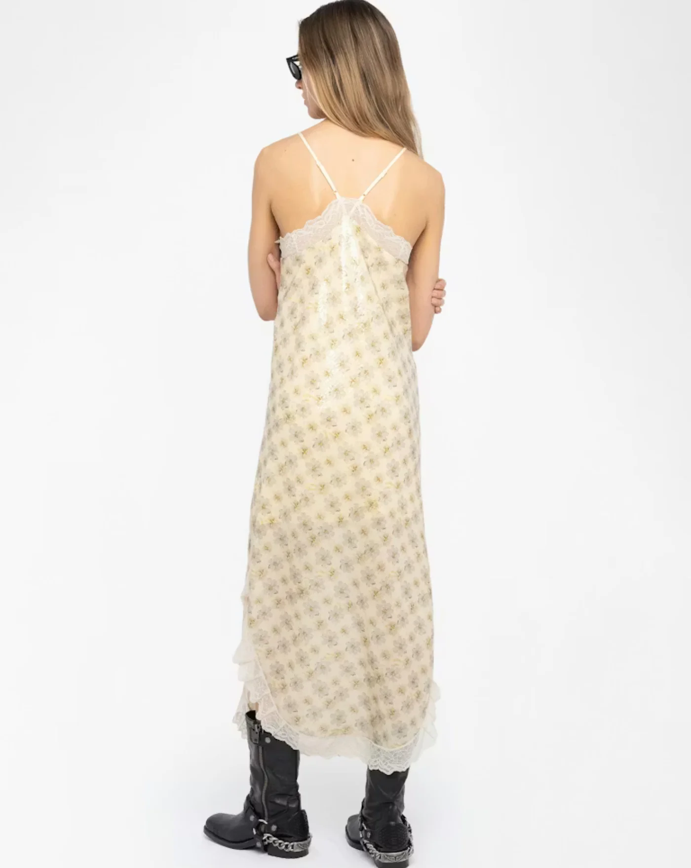 Vestido Zadig & Voltaire Ristyl Sequins Mirror Flowers - Image 3