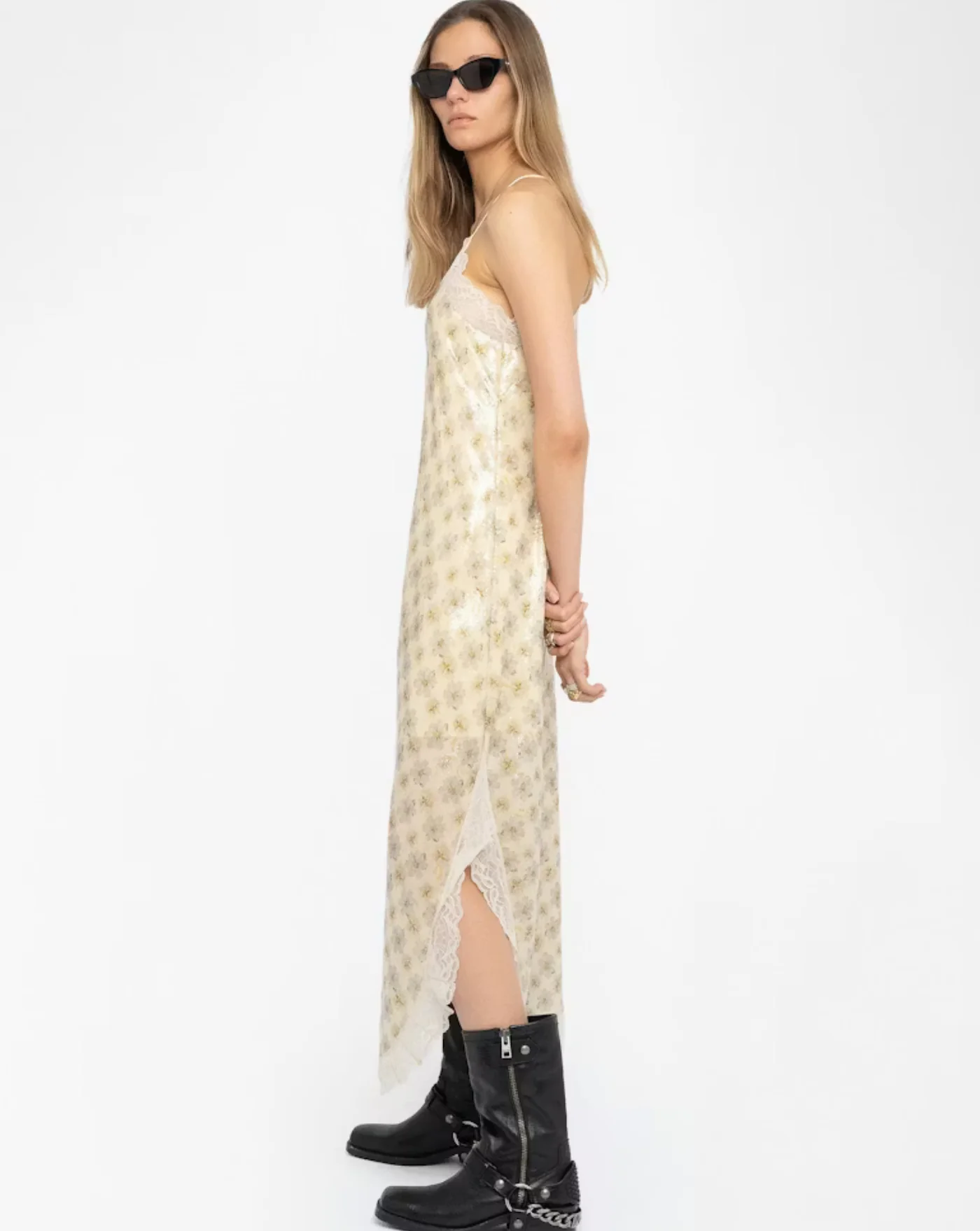 Vestido Zadig & Voltaire Ristyl Sequins Mirror Flowers - Image 4