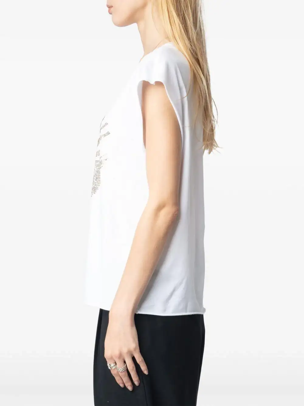 Camiseta Zadig & Voltaire Cloe Hc Guitar Wings Strass - Image 12