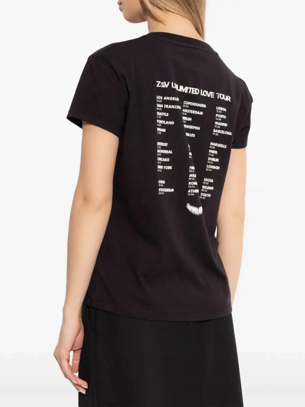 Camiseta Zadig & Voltaire Concert Cherry Love - Image 12