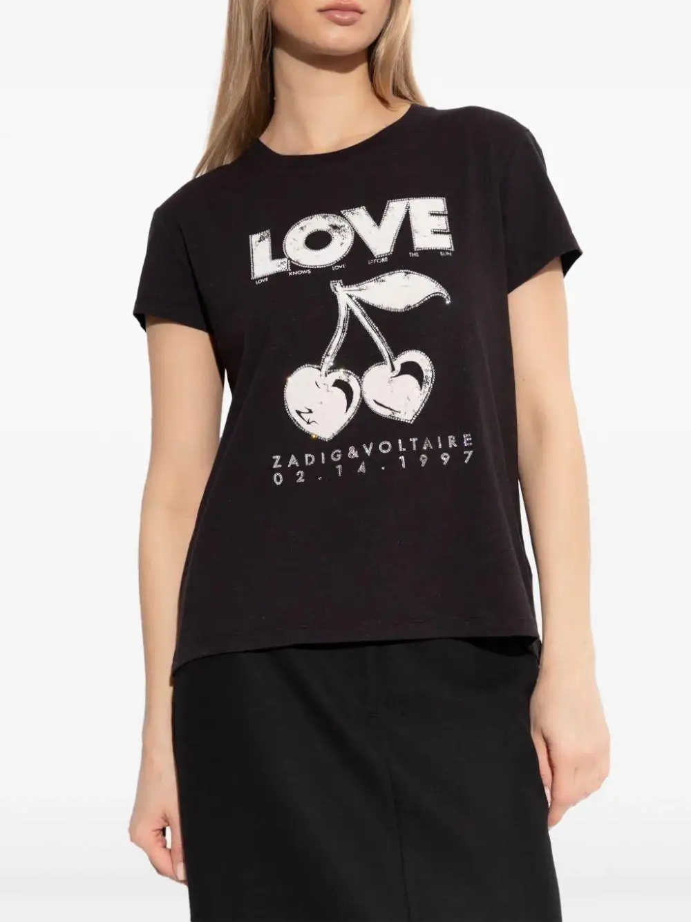 Camiseta Zadig & Voltaire Concert Cherry Love - Image 9