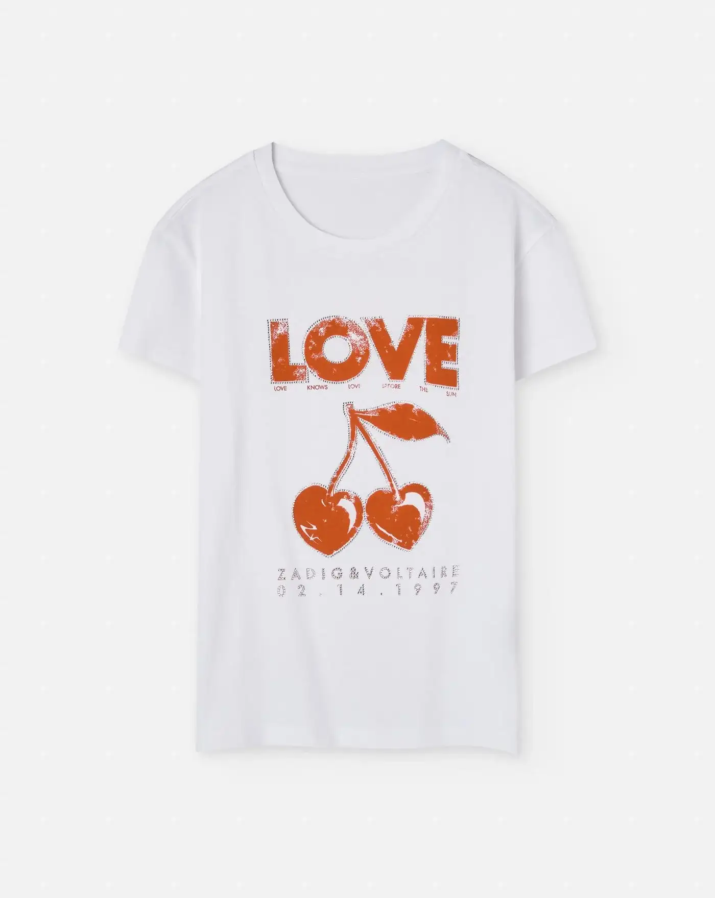 Camiseta Zadig & Voltaire Concert Cherry Love