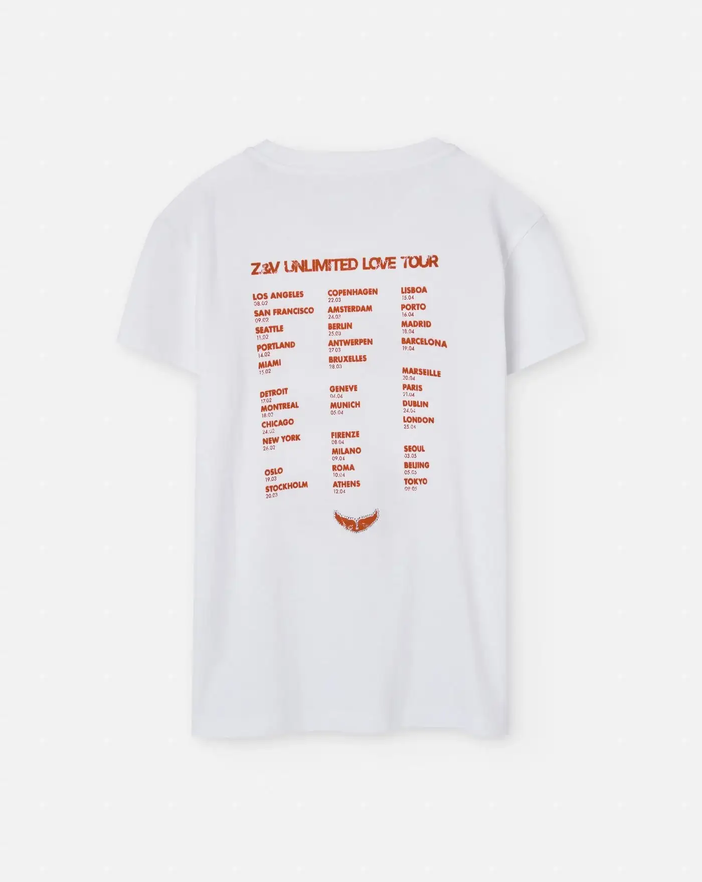 Camiseta Zadig & Voltaire Concert Cherry Love - Image 2
