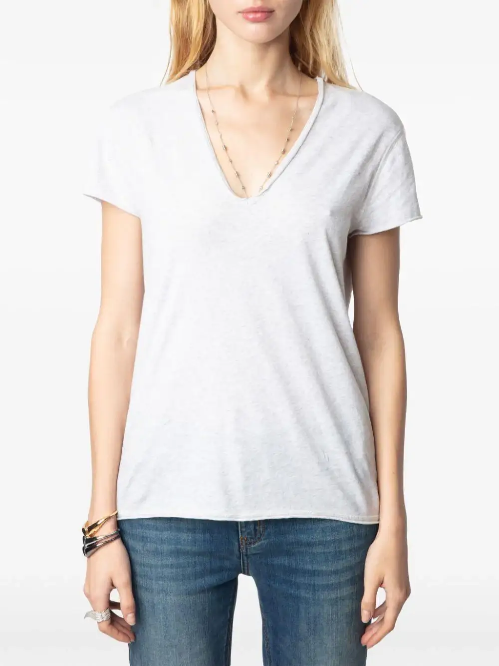 Camiseta Zadig & Voltaire Story Cl Fishnet Call me Baby - Image 12