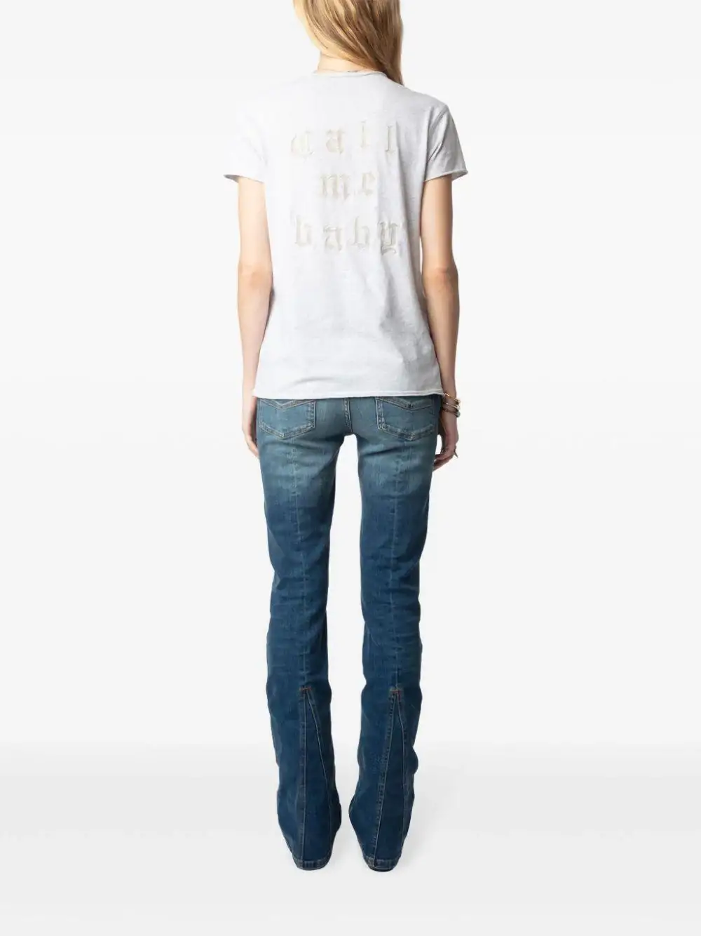 Camiseta Zadig & Voltaire Story Cl Fishnet Call me Baby - Image 15
