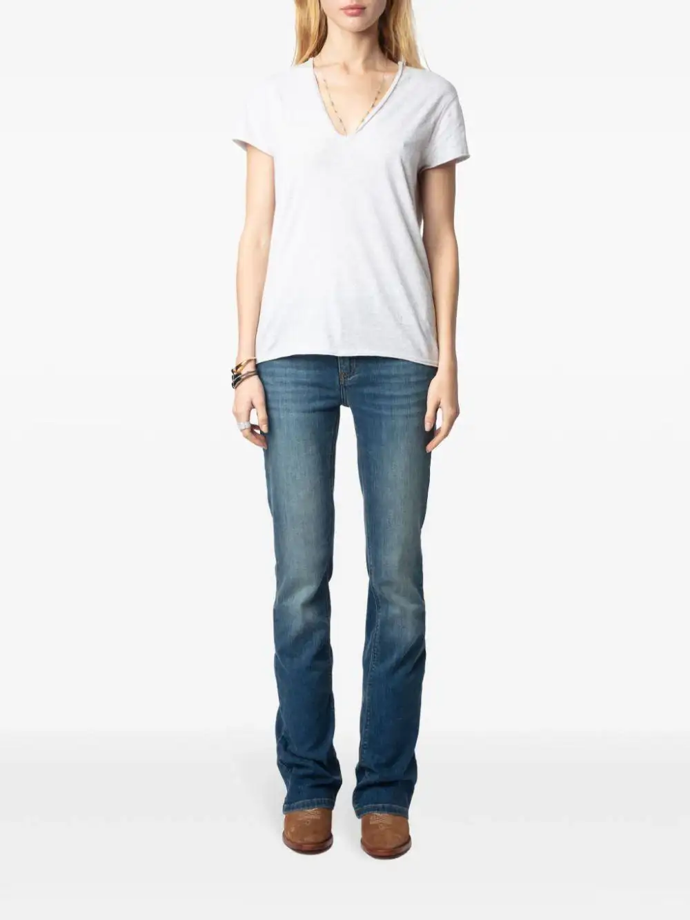Camiseta Zadig & Voltaire Story Cl Fishnet Call me Baby - Image 6