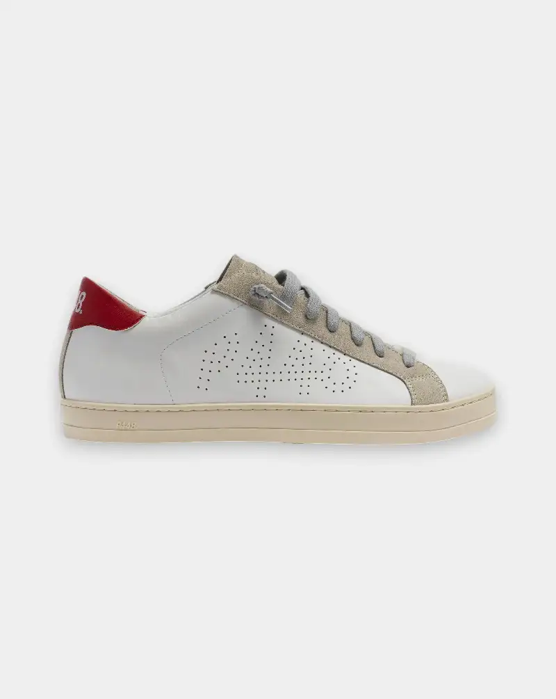 Zapatillas P448 John Whi/Rosso