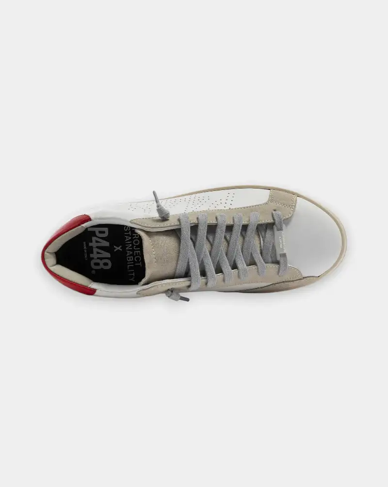 Zapatillas P448 John Whi/Rosso - Image 6