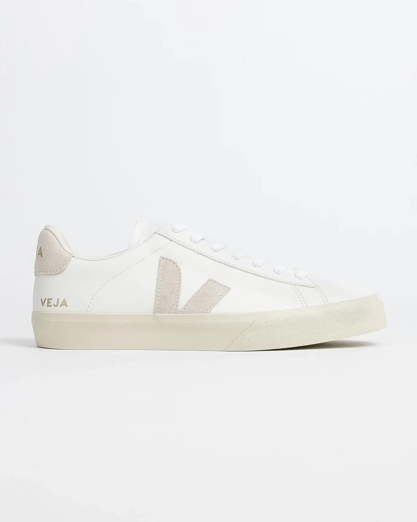 Zapatillas Veja Campo Leather Extra White Natural