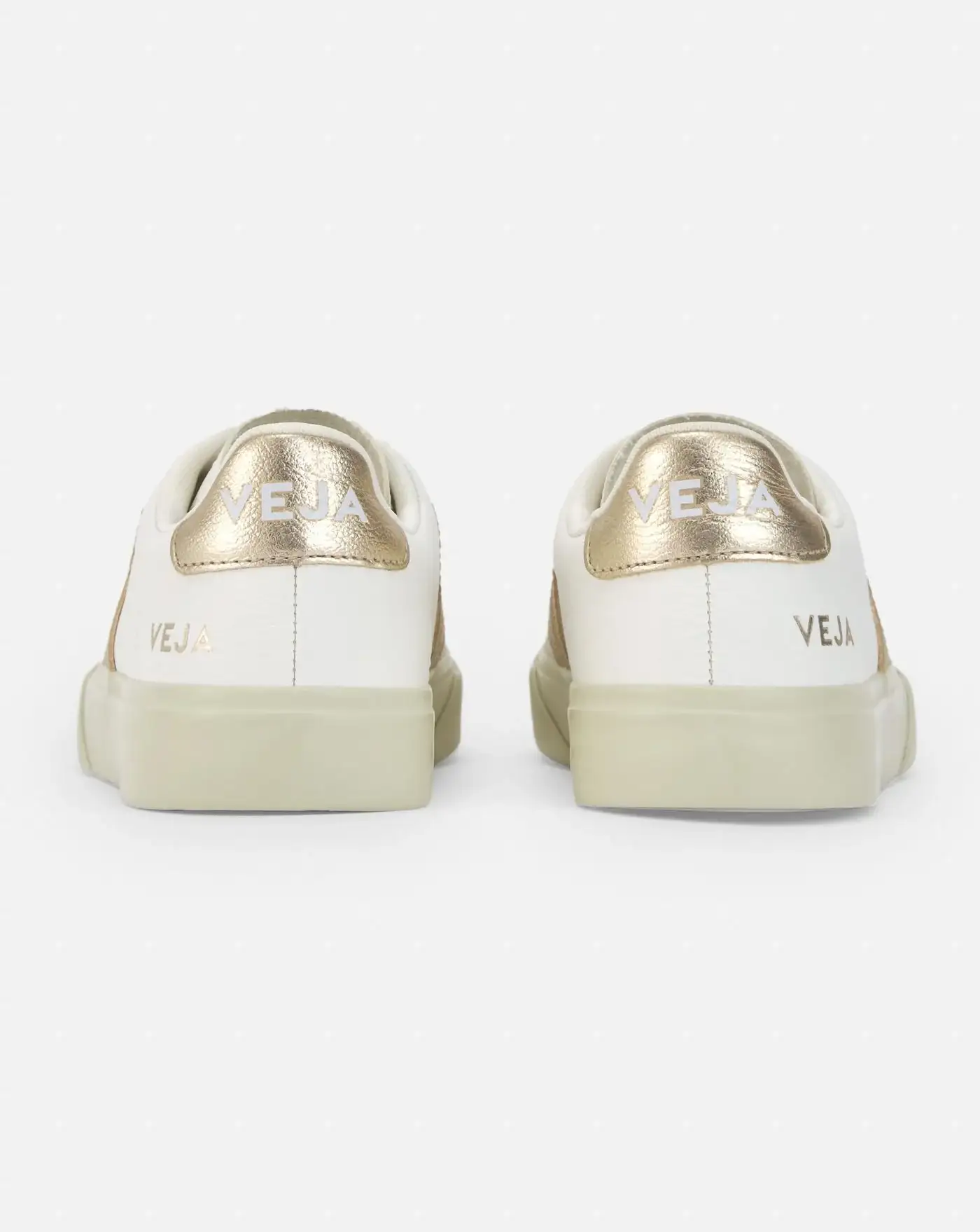 Zapatillas Veja Campo Leather Extra White Platine - Image 5
