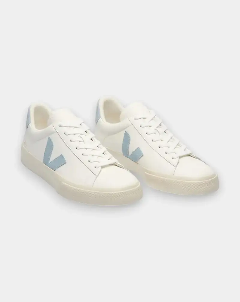 Zapatillas Veja Campo Leather Extra White Steel - Image 2