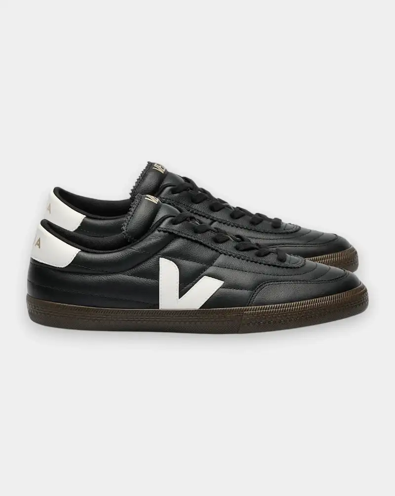 Zapatillas Veja Panenka Ot Leather Black White - Image 4