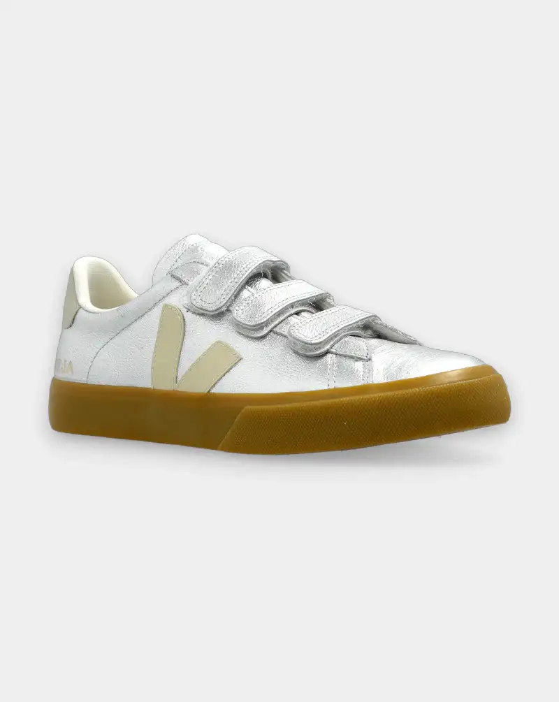 Zapatillas Veja Recife Logo Silver Pierre - Image 3